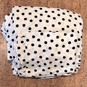 Pillowfort Polka Dot Queen Sheet Set